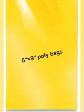 Set Of 20 6"×9" Poly Mailers